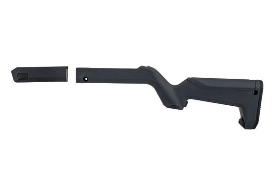 Magpul X-22 Ruger 10/22 Takedown Stock features QD sling swivel slots